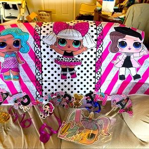 L.O.L. Surprise! Birthday Party decor